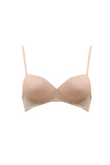 BLS - Belva Soft Padded Cotton Teen Bra - Beige