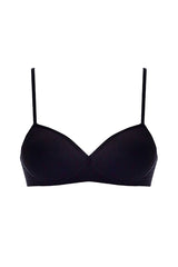 BLS - Belva Soft Padded Cotton Teen Bra - Black