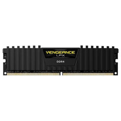 Corsair VENGEANCE® LPX 16GB (1 x 16GB) DDR4 DRAM 3000MHz C15 Memory Kit - Black