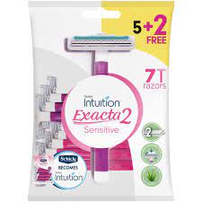 SCHICK EXACTA 2 5+2 FREE RAZORS PACK
