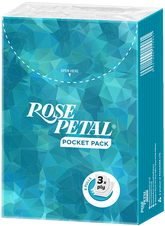 ROSE PETAL TISSUE POCKET PACK 3 PLY