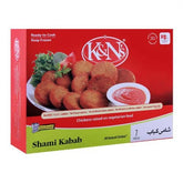 K AND N SHAMI KABAB SMALL 7 PCS 252 GM