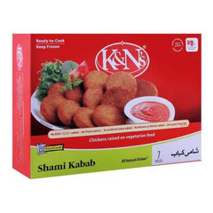 K AND N SHAMI KABAB SMALL 7 PCS 252 GM