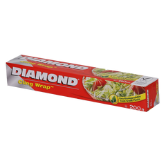 DIAMOND CLING WRAP 200 FT PC