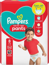 PAMPERS BABY DRY PANTS 12H 8 19 GK 15PC