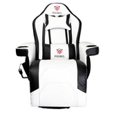 Rebel Rogue Gaming Recliner - White/Black