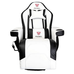 Rebel Rogue Gaming Recliner - White/Black