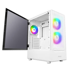 Antec NX Series NX410 ATX Mid Tower Computer Case – White