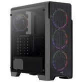 Aerocool Ore Saturn Tempered Glass Edition FRGB Mid Tower Chassis