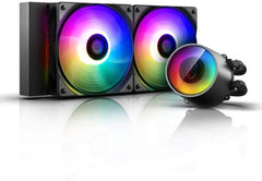 DeepCool Castle 240 RGB V2 Cooling System Anti-Leak Radiator 240mm Liquid Cooler
