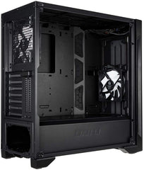 Lian Li LANCOOL ONE Digital Tempered Glass Gaming Computer Case with Front Addressable RGB LED Black