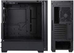Lian Li LANCOOL 205 Tempered Glass Side Panel Mid-Tower ATX Computer Case PC Gaming Case (Black)