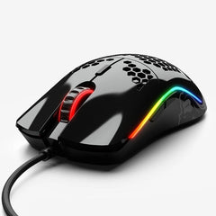 Glorious Model D (Glossy Black) Extreme Lightweight Ergonomic Gaming Mouse 69G