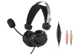 A4Tech HS-7P COMFORT FIT Stereo Headphone - Black
