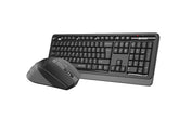 A4Tech FGS1035Q FSTYLER 2.4G Power Saving Multimedia Wireless (Keyboard+Mouse) - Grey