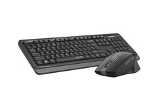 A4Tech FGS1035Q FSTYLER 2.4G Power Saving Multimedia Wireless (Keyboard+Mouse) - Grey