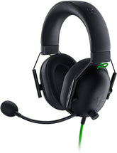 Razer BlackShark V2 X Multi-Platform Wired E-Sports Gaming Headset Black - White - Green