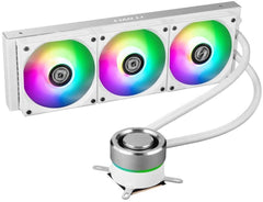 Lian Li Galahad 360 ARGB AIO Liquid CPU Cooler – White - Black