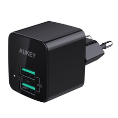 12W Universal Dual Port AiPower Mini Portable Travel Charger