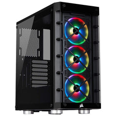 Corsair iCUE 465X RGB Mid-Tower ATX Smart Case — Black CC-9011188-WW
