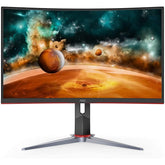 AOC CQ27G2/89 27 Curved Gaming Monitor 144Hz 1ms VA Panel 2K QHD AMD FreeSync Premium