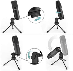 Fifine K730 USB Condenser Microphone With Volume Dial