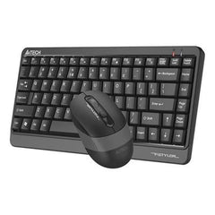 A4Tech FGS1110Q FSTYLER 2.4G Powewr Saving Multimedia Wireless (Keyboard+Mouse) - Grey