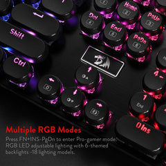Redragon K556 RGB-RK Devarajas Backlit Mechanical Gaming Keyboard