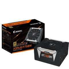 Gigabyte AORUS P750W 80+ GOLD Certified Fully Modular Power Supply GP-AP750GM