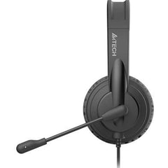 A4Tech HS-11 Single Ear Wearing Mono Headphone - Black