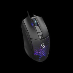 Bloody L65 Max Lightweight Wired Gaming Mouse RGB Animation 12000 CPI - 4 Customizable Sensor Sensitivity (BLACK)
