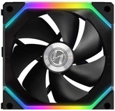Lian Li UNI Fan SL120 Single Pack Black Without Controller (ARGB 120mm LED PWM Daisy-Chain) 12UF1B