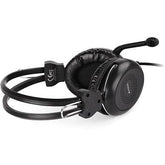 A4Tech HS-30i Superior Sound Quality Stereo Headphone - Black