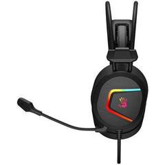A4Tech Bloody MC750 ANC RGB USB Gaming Headphone (BLACK) - OMNI-DIRECTIONAL NOISE-CANCELING MIC