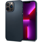 Spigen iphone 13 Pro Thin Fit – Metal Slate