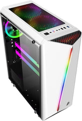 1stPlayer R3 (White) ATX without Fans Mid-Tower Gaming Case