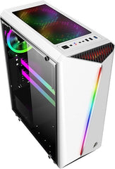1stPlayer R3 (White) ATX without Fans Mid-Tower Gaming Case