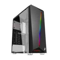 1stPlayer R3 (Black) ATX without Fans Mid-Tower Gaming Case