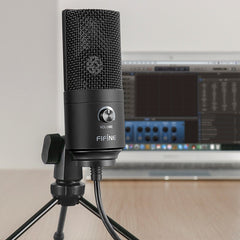 Fifine K669B USB Condenser Microphone With Volume Dial