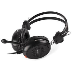 A4Tech HS-30i Superior Sound Quality Stereo Headphone - Black