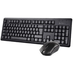 A4Tech 4200NS Consistent Wireless Stability Desktop (Keyboard+Mouse) - BLACK
