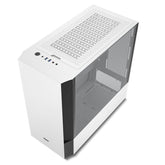 darkFlash V22 White Mid Tower ATX Case Open Door Tempered Glass Panel Casing