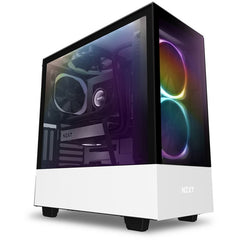 NZXT H510 Elite Premium Compact Mid-tower ATX Case (Matte White)
