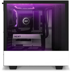 NZXT H510 Elite Premium Compact Mid-tower ATX Case (Matte White)