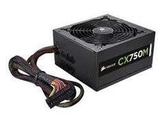 USED Corsair CX750 — 80 PLUS® Bronze Certified Power Supply Without Box Like New
