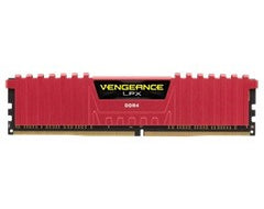 Corsair VENGEANCE® LPX 16GB (2 x 8GB) DDR4 DRAM 3200MHz C16 Memory Kit - Red