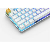 Glorious GMMK White Ice Edition Modular Mechanical Gaming Keyboard - TENKEYLESS - GLO-GMMK-TKL-BRN-W