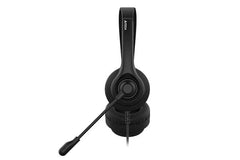 A4Tech HS-8i Comfort Fit Stereo USB Headphone - Black