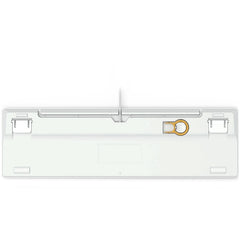 Glorious GMMK White Ice Edition RGB Modular Mechanical Gaming Keyboard - Full Size, GLO-GMMK-FS-BRN-