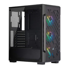 Corsair iCUE 220T RGB Airflow Tempered Glass Mid-Tower Smart Case — Black